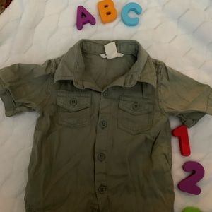Baby boy button down shirt